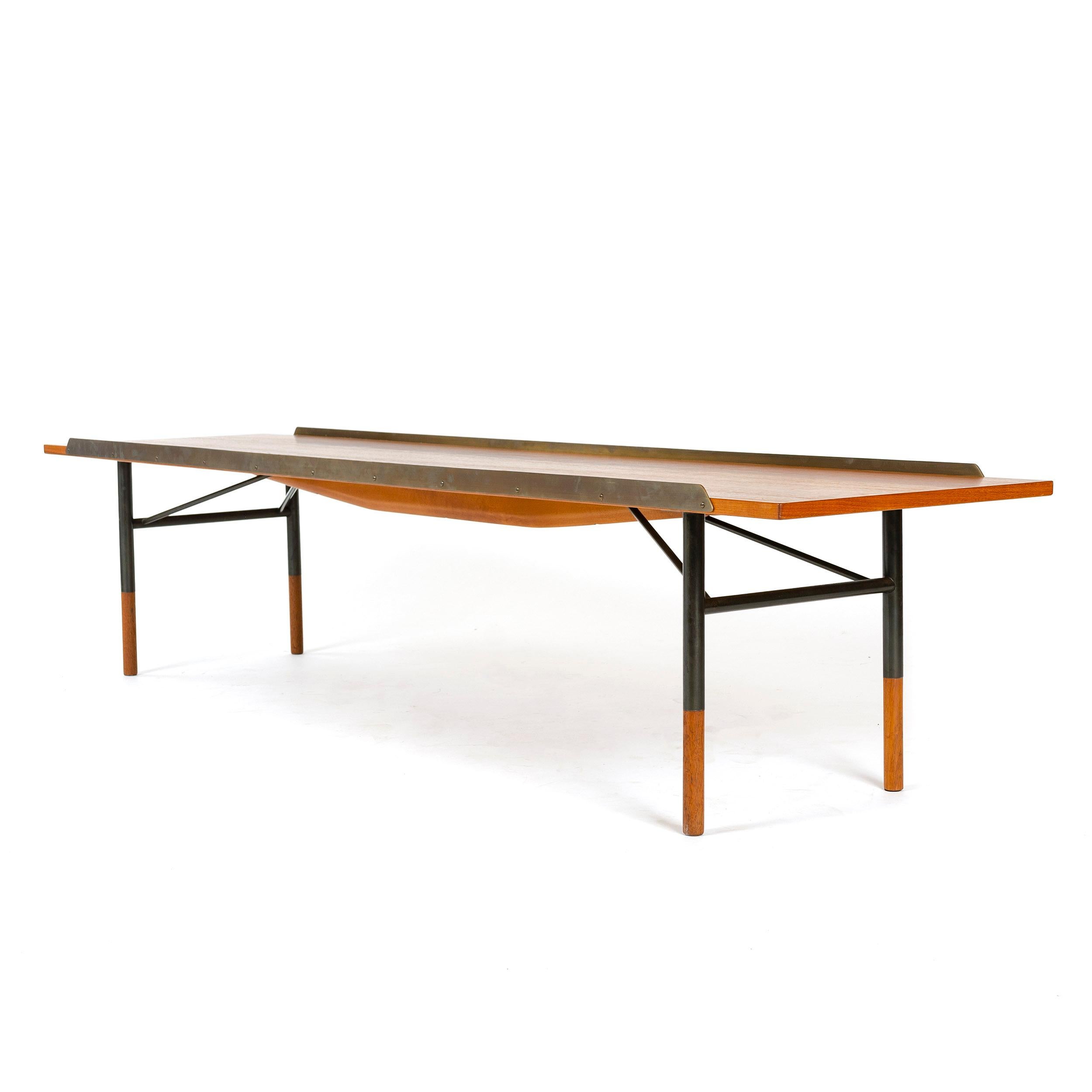 Mid-20th Century 1950s Danish Table Bench by Finn Juhl for Bovirke