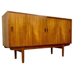 Credenza danese in teak del 1950 di Børge Mogensen per Søborg Møbelfabrik - Model 160