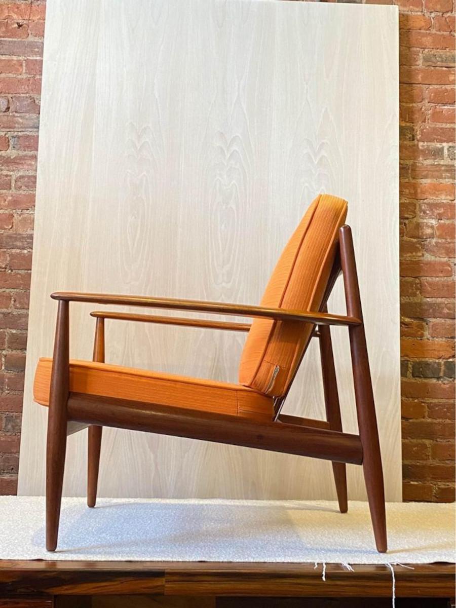 1950s Danish Teak FD-118 Lounge Chairs by Grete Jalk for France and Daverkosen 5