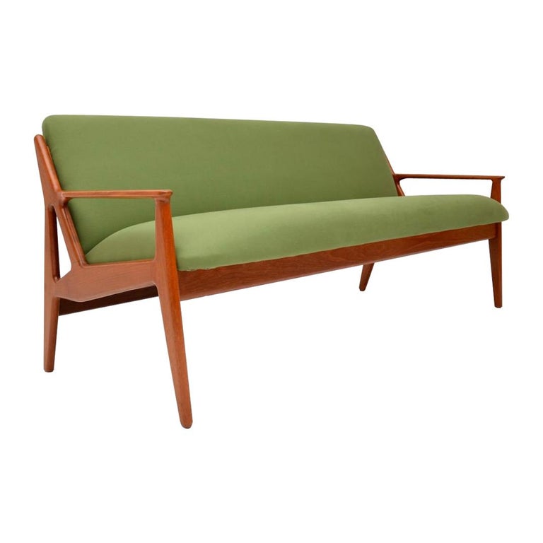 1950s Danish Teak Sofa by Arne Vodder For Sale at 1stDibs