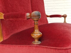 1950s, Danish Vintage 2 Seater Sofa, Original Very Good Condition