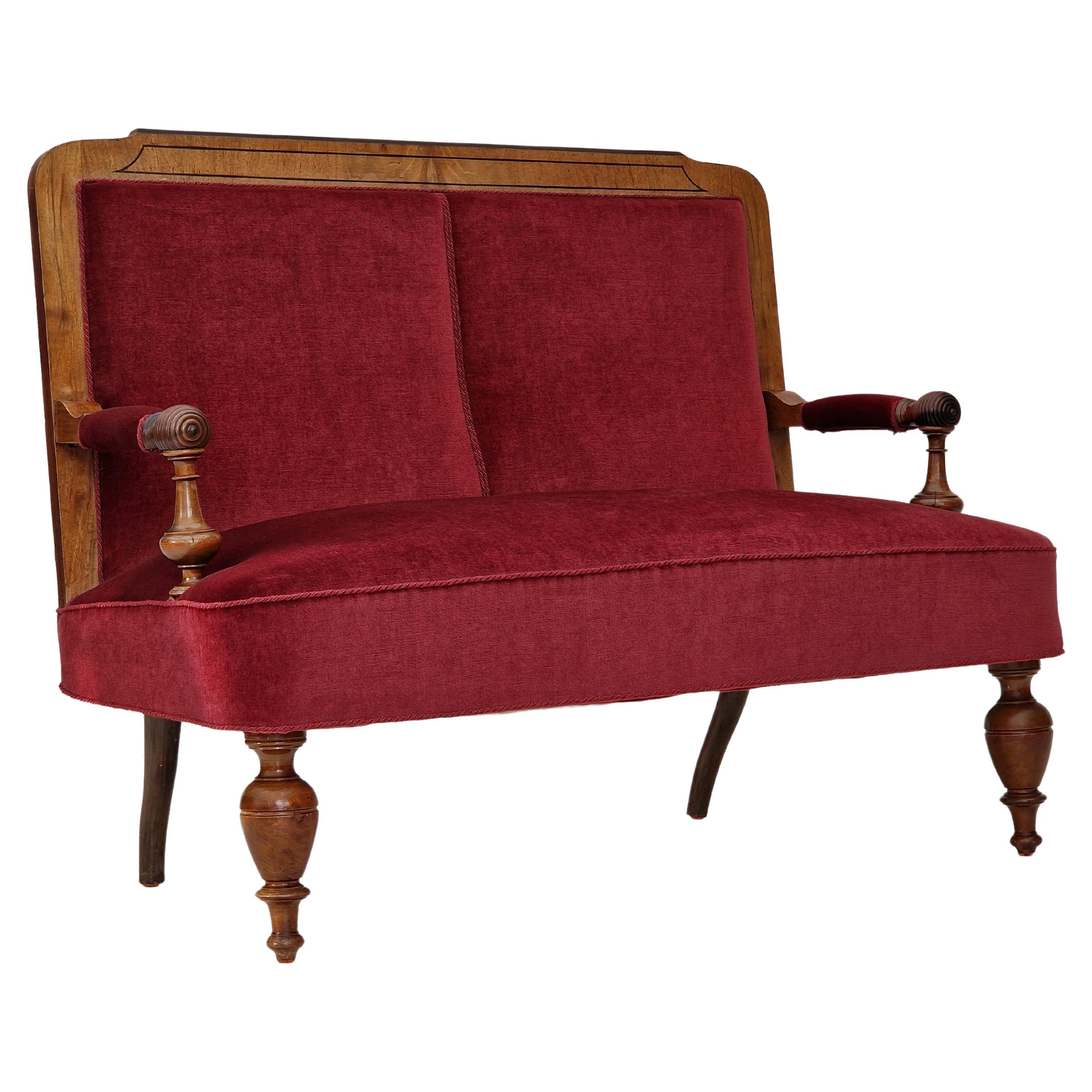 Dänisches Vintage-Sofa mit 2 Etagen, sehr guter Originalzustand, 1950er Jahre