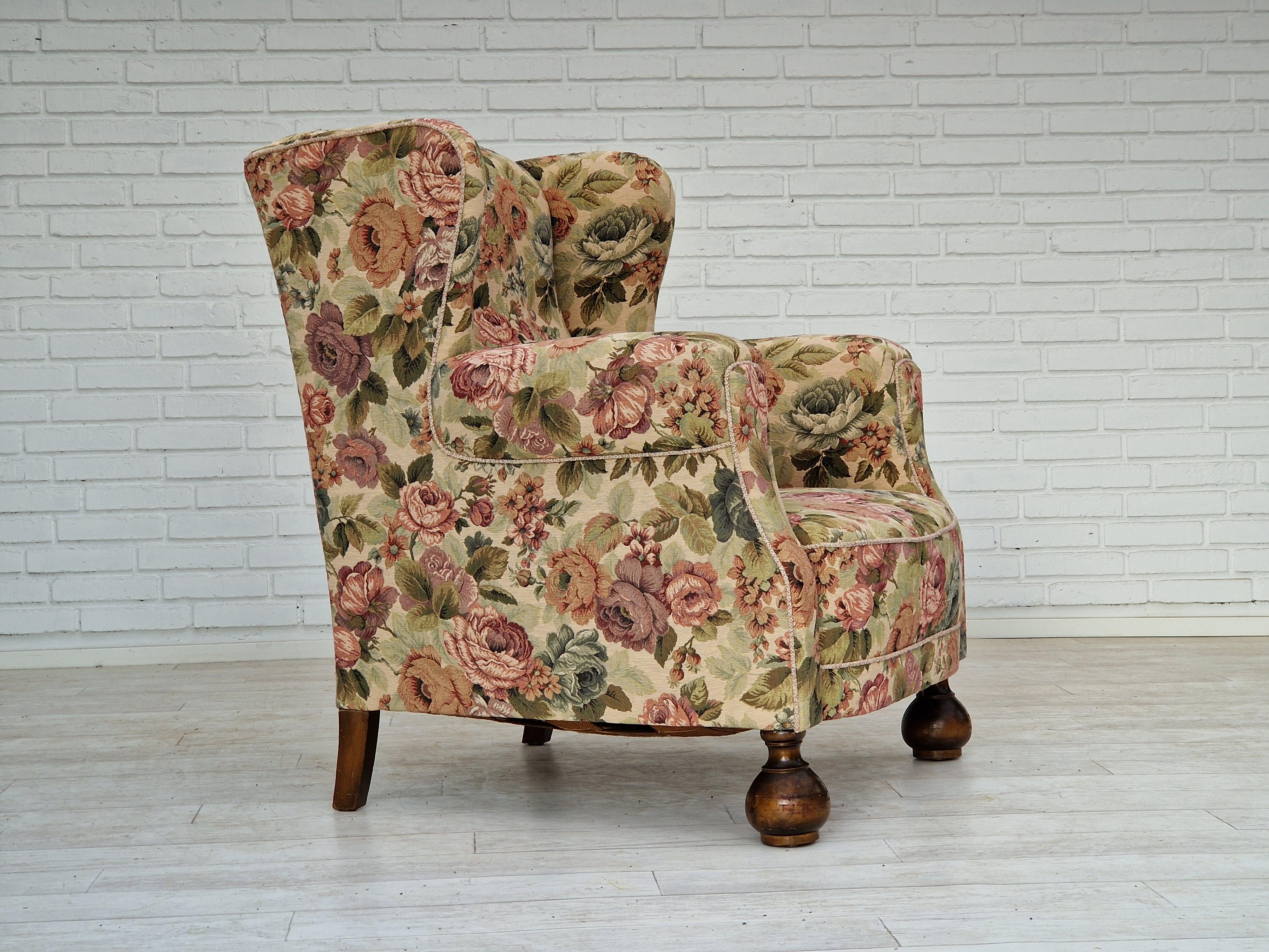 1950s, Danish design. Relax chair in 