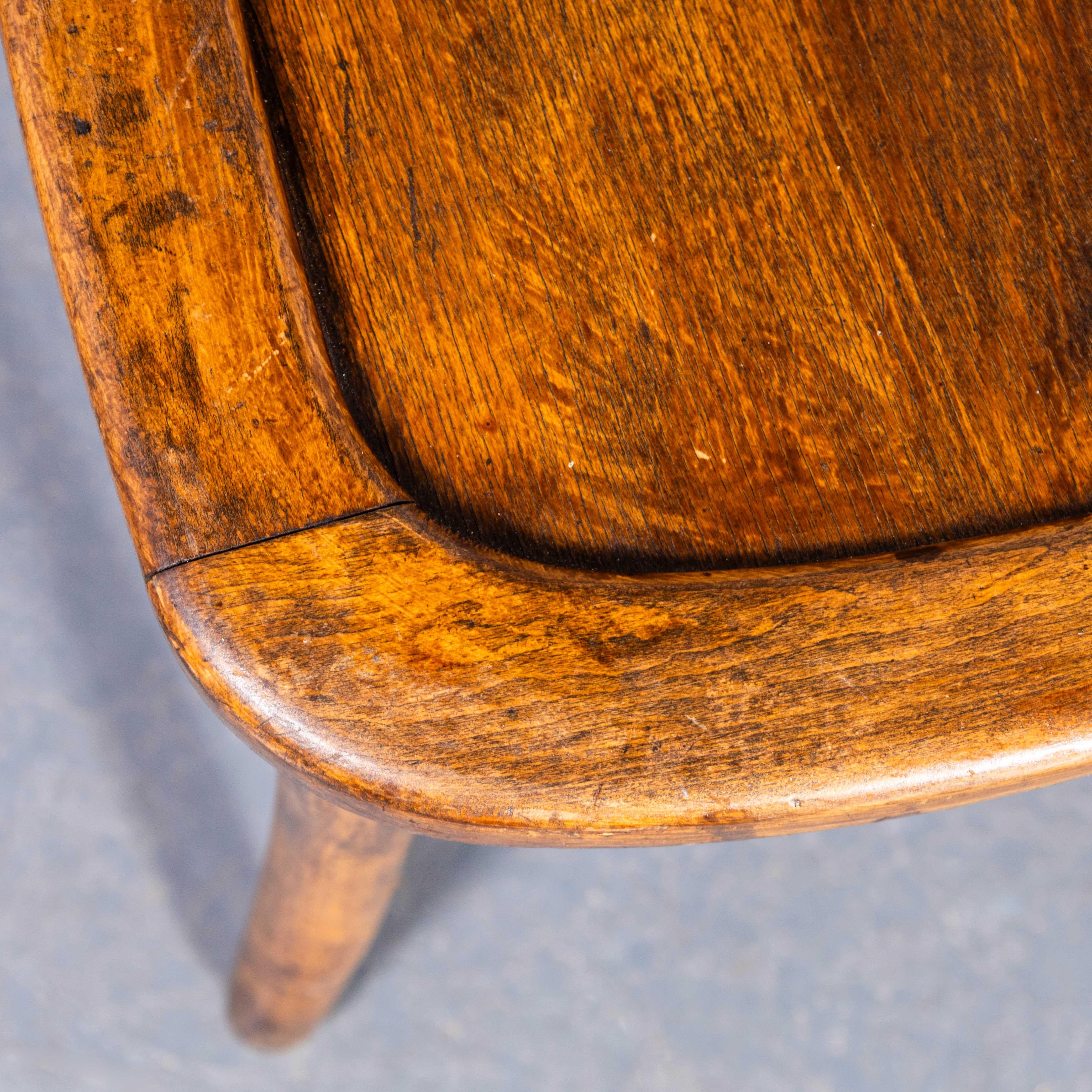 Paire de chaises de salle à manger Luterma des années 1950 à dossier en tiges foncées Bon état - En vente à Hook, Hampshire