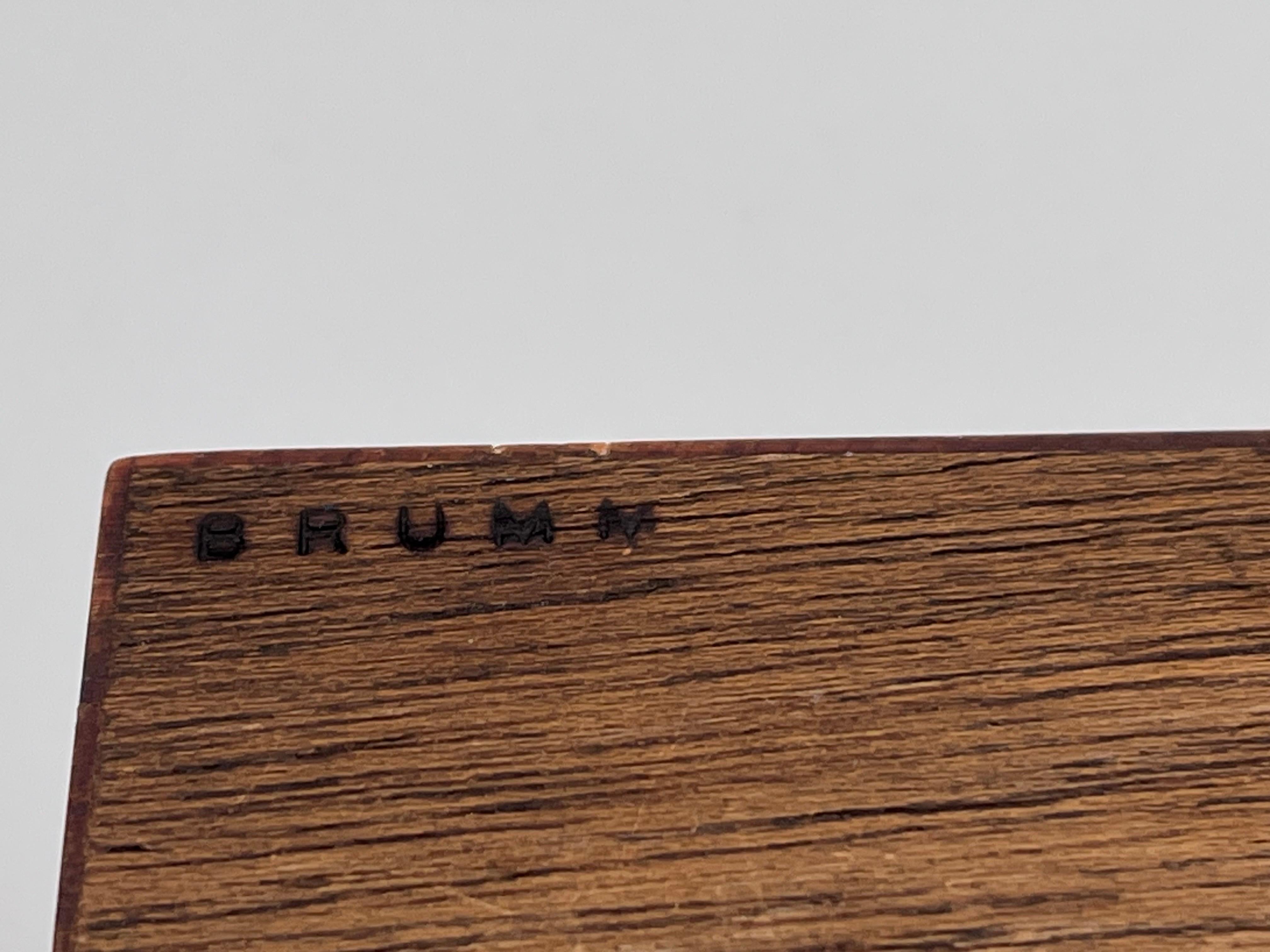 1950's  Boîte décorative MCM en bois incrusté de loupe de Norman Brumm en vente 6