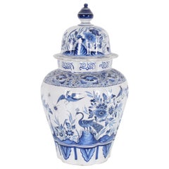 Vintage 1950s Delft Vase