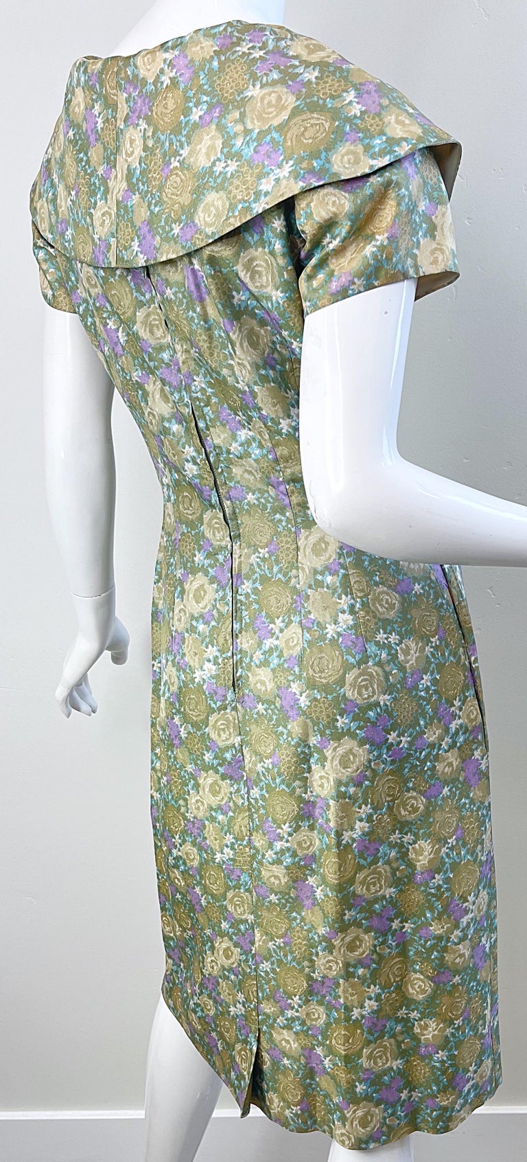 green emerald velvet dress Lavender and Sage Dress