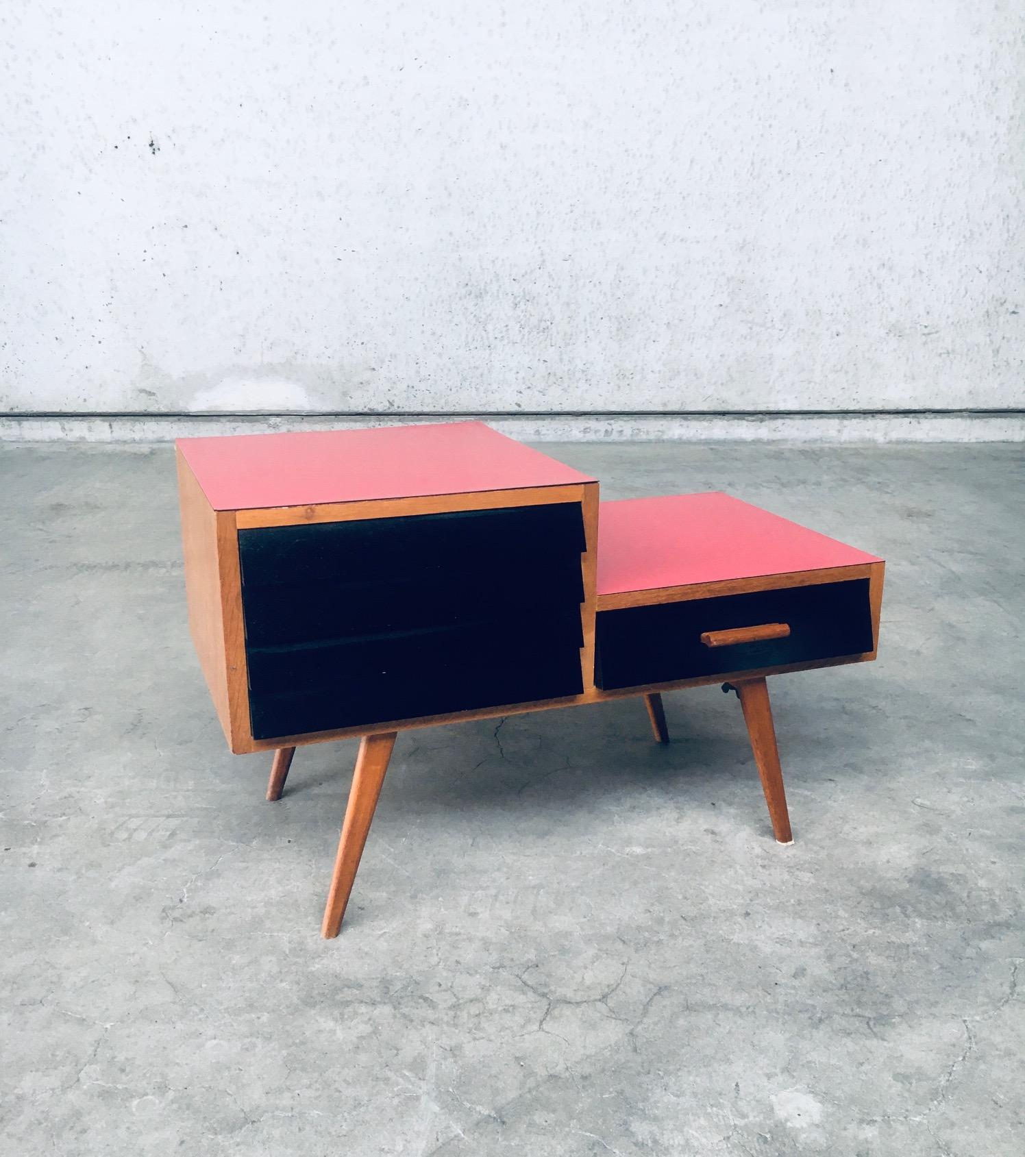 French 1950's Design Hi Fi Record Player Cabinet by Manufrance For Sale