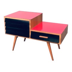 Armario tocadiscos Hi Fi de diseño años 50 por Manufrance