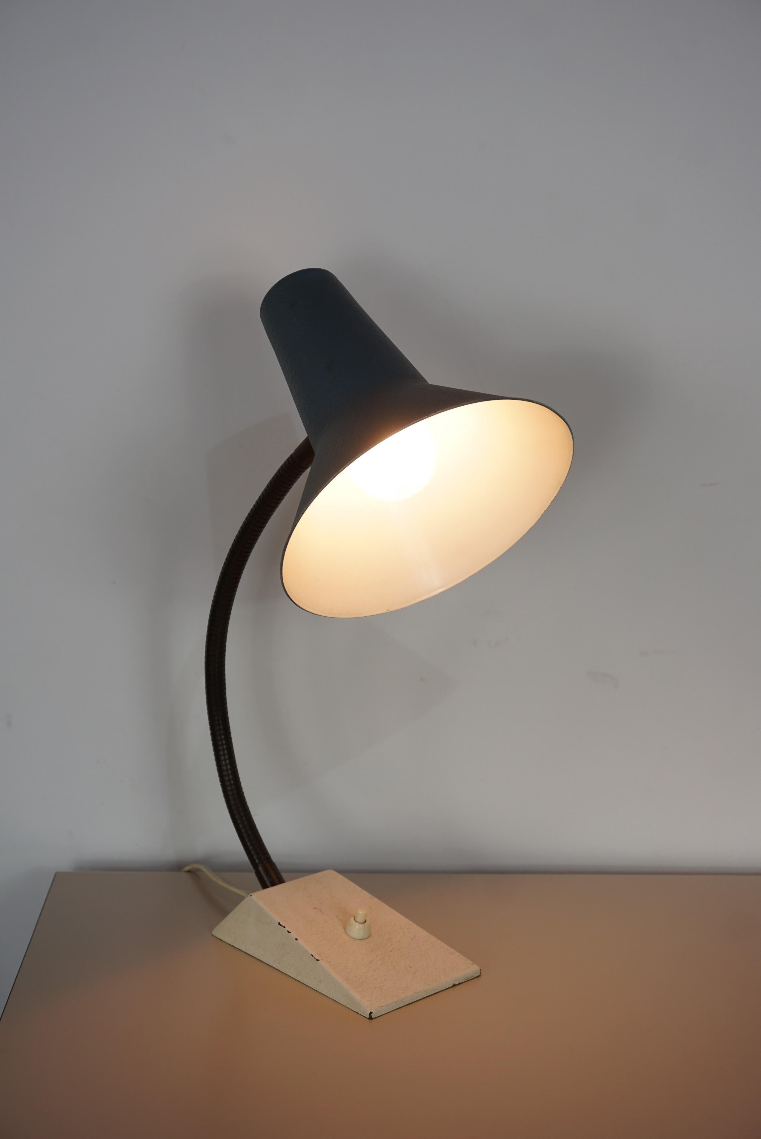 1950s Design Metal Articulated Desk Lamp 1