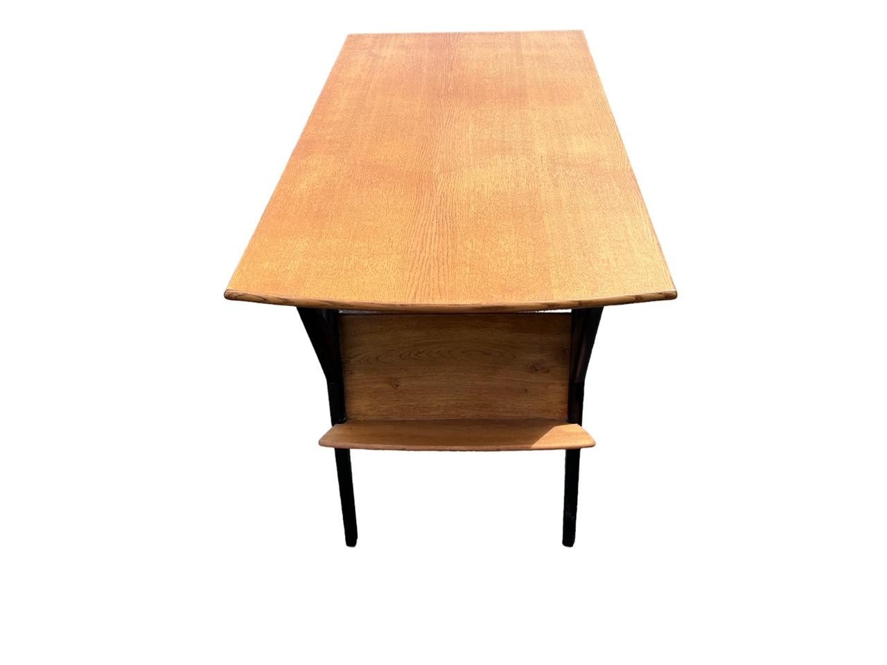 Schreibtisch von Louis Paolozzi aus den 1950er Jahren  im Angebot 3