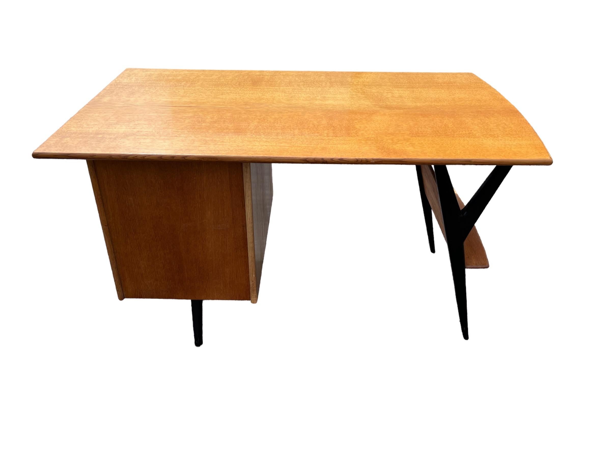1950's desk by Louis Paolozzi  For Sale 1