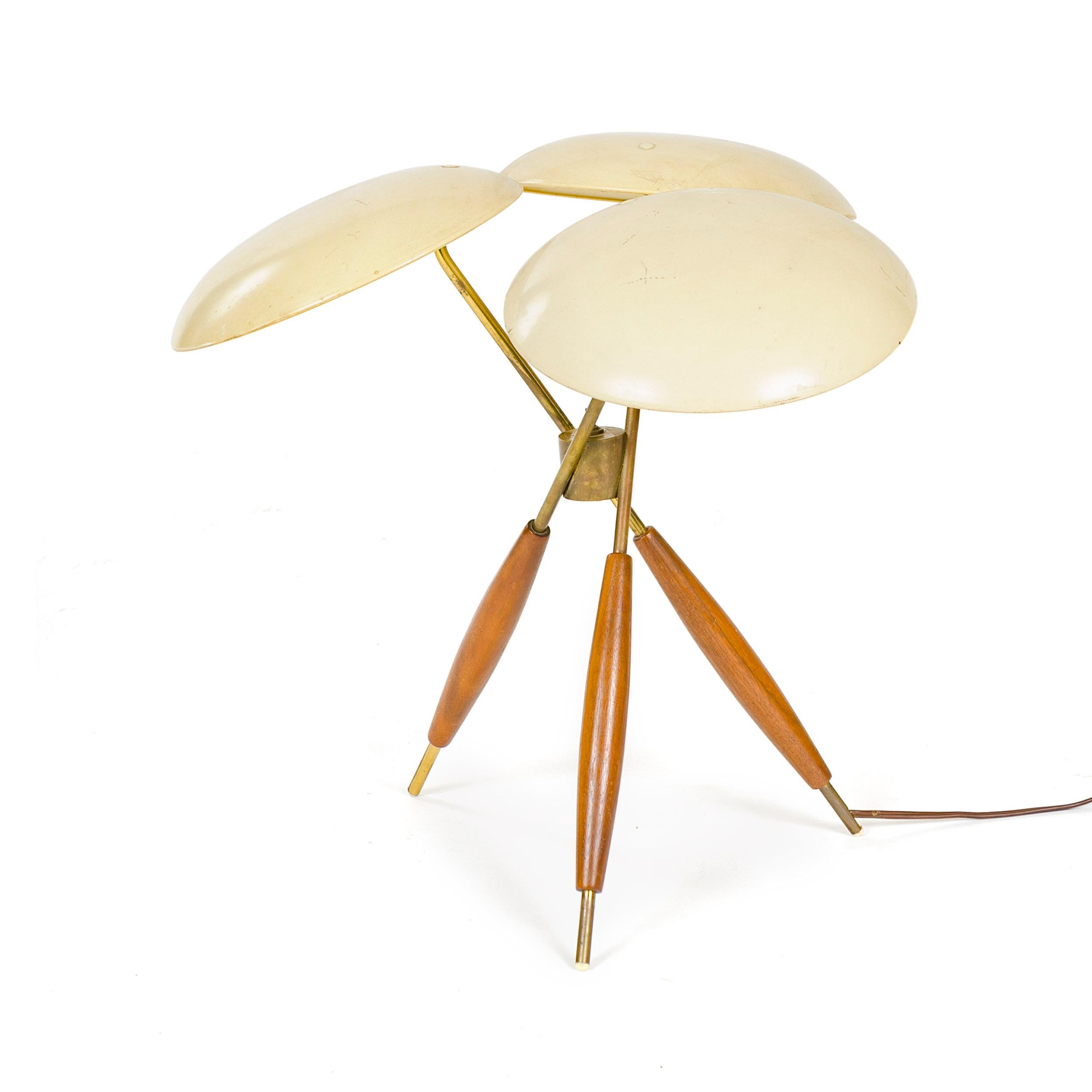 Mid-Century Modern 1950s Desk Lamp by Gerald Thurston for Lightolier