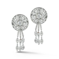 1950’s Diamond Dangle Earrings