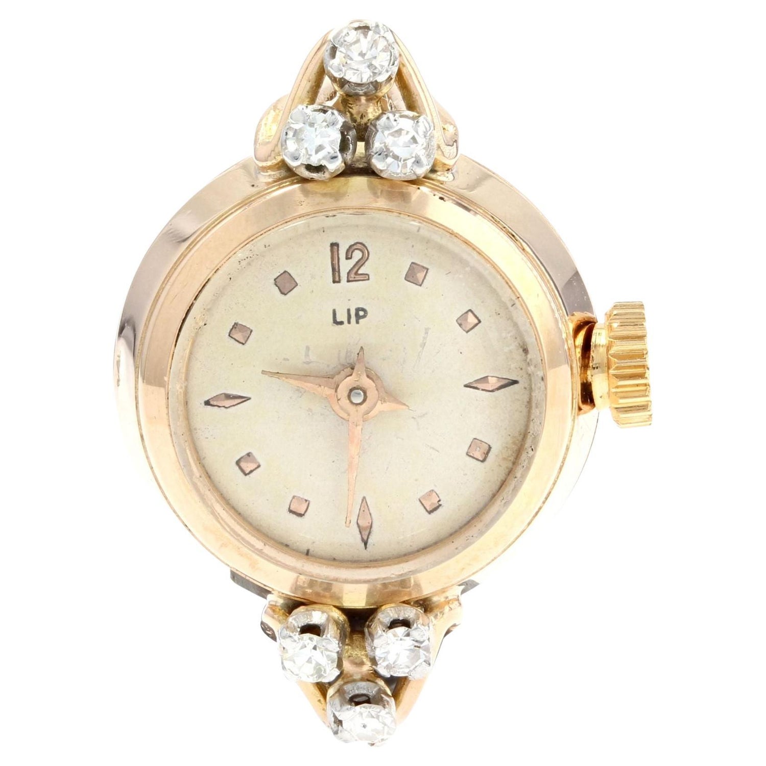 Seiko Diamond Gold Watch Ring at 1stDibs | seiko ring watch price, ring  watch seiko, seiko rings