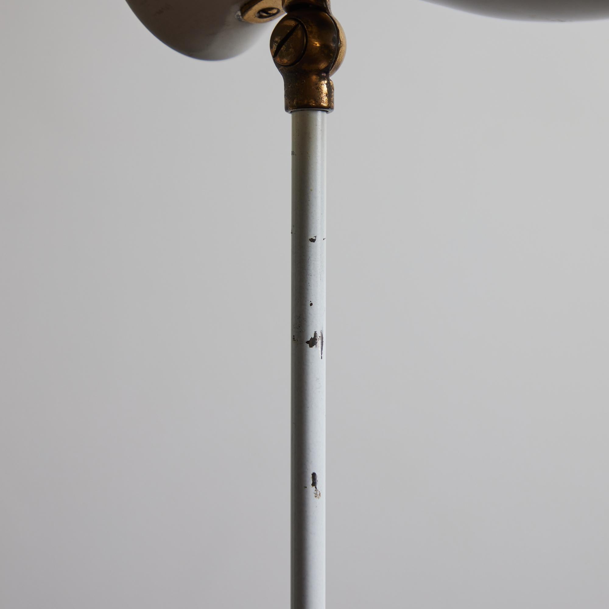 1950s Dieter Schulz Model No. 57/416 Floor Lamp for Wohnbedarf AG Schweiz For Sale 9