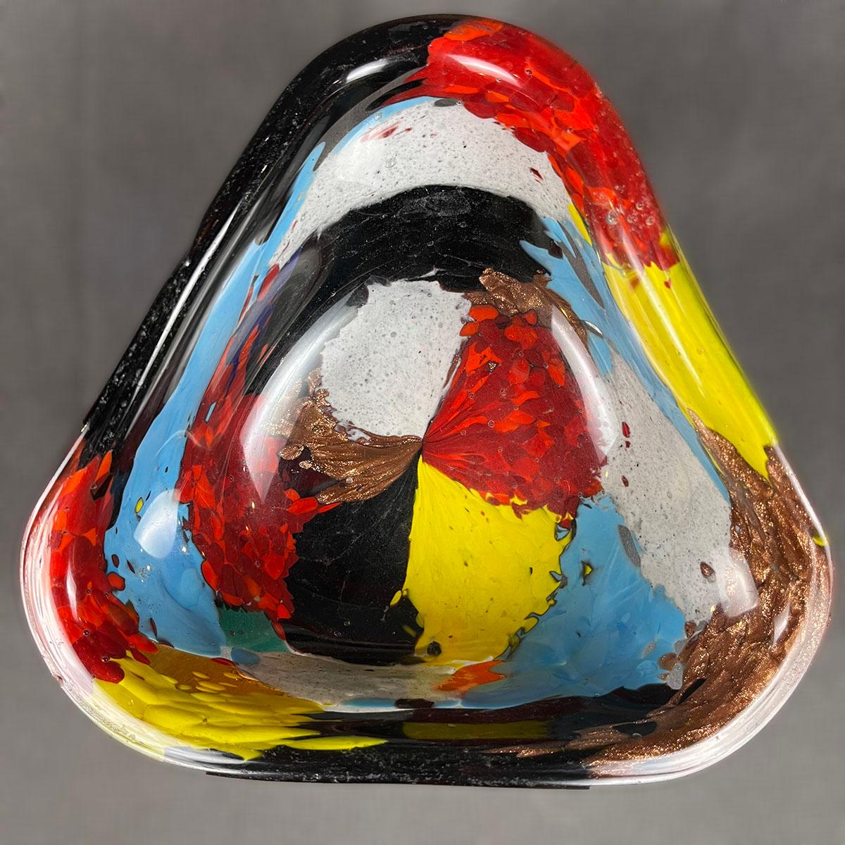 Coupe en verre de Murano 