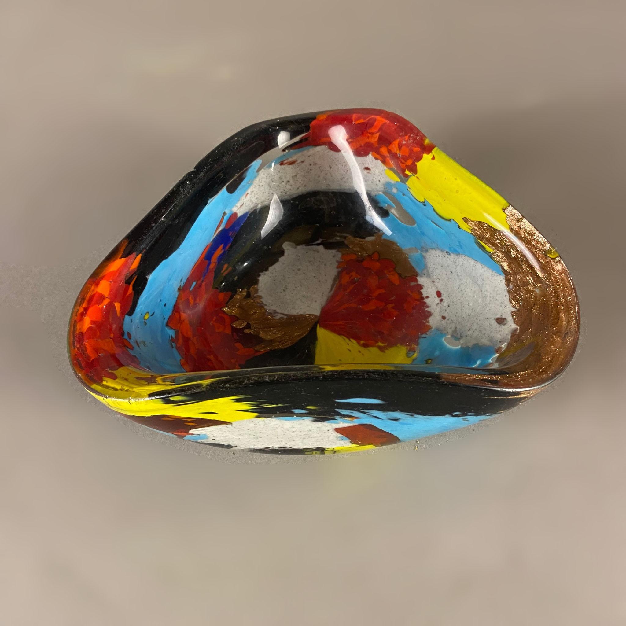 Coupe en verre de Murano 
