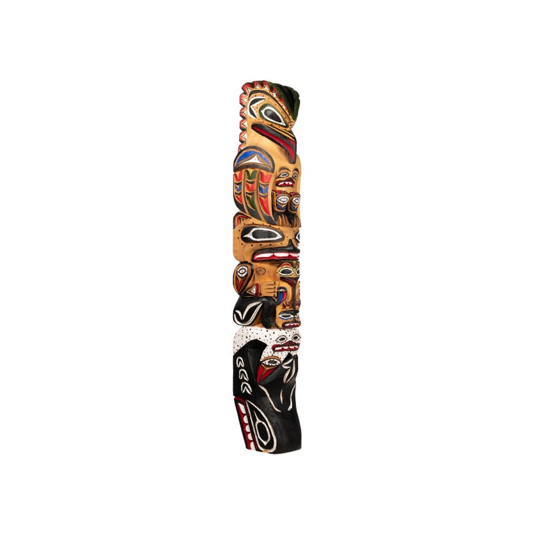 Canadian 1950s Ditidaht TOTEM For Sale