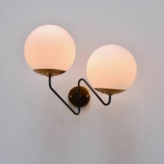 1950s Double Globe Sconces