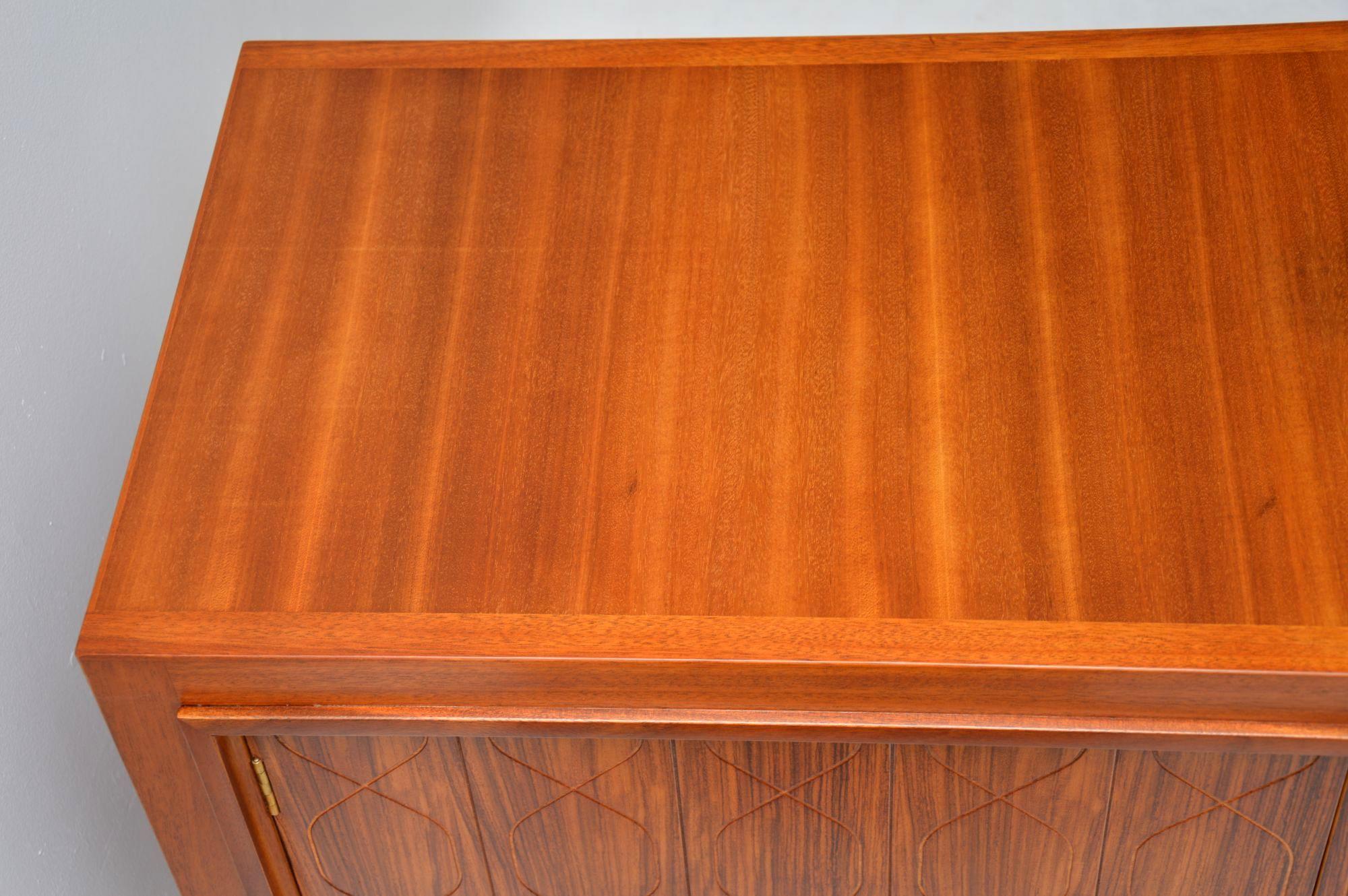 Wood 1950s Double Helix Sideboard by Gordon Russell