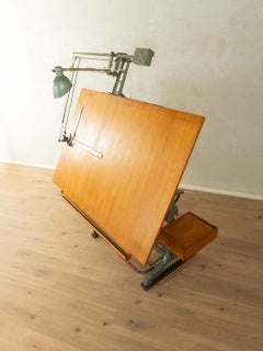 1950s Drafting Table, Nestler, Vintage