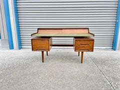 1950s Drexel "Perspective" Floating Top Desk Style After Milo Baughman