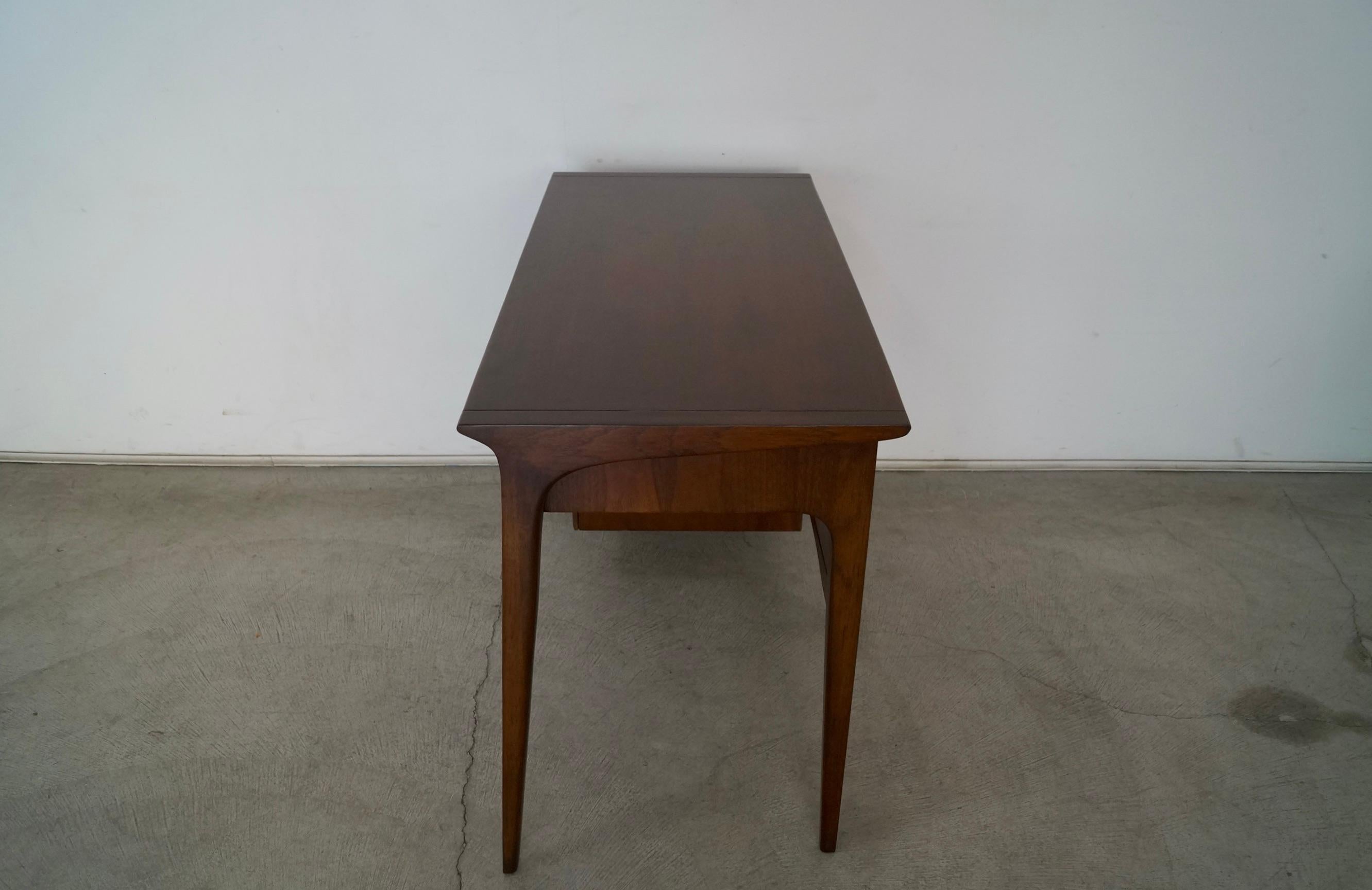1950s Drexel Profile Desk by John Van Koert In Excellent Condition In Burbank, CA