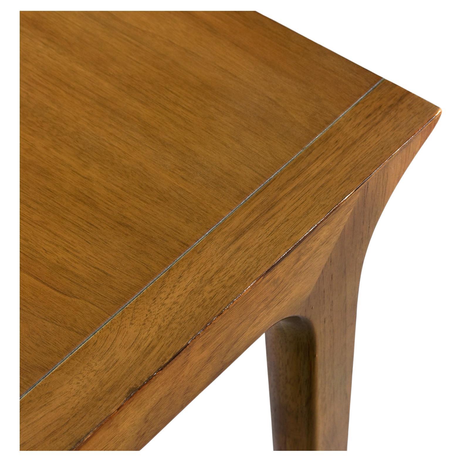 1950's Drexel Profile K44 Extending Dining Table by John Van Koert For Sale 1