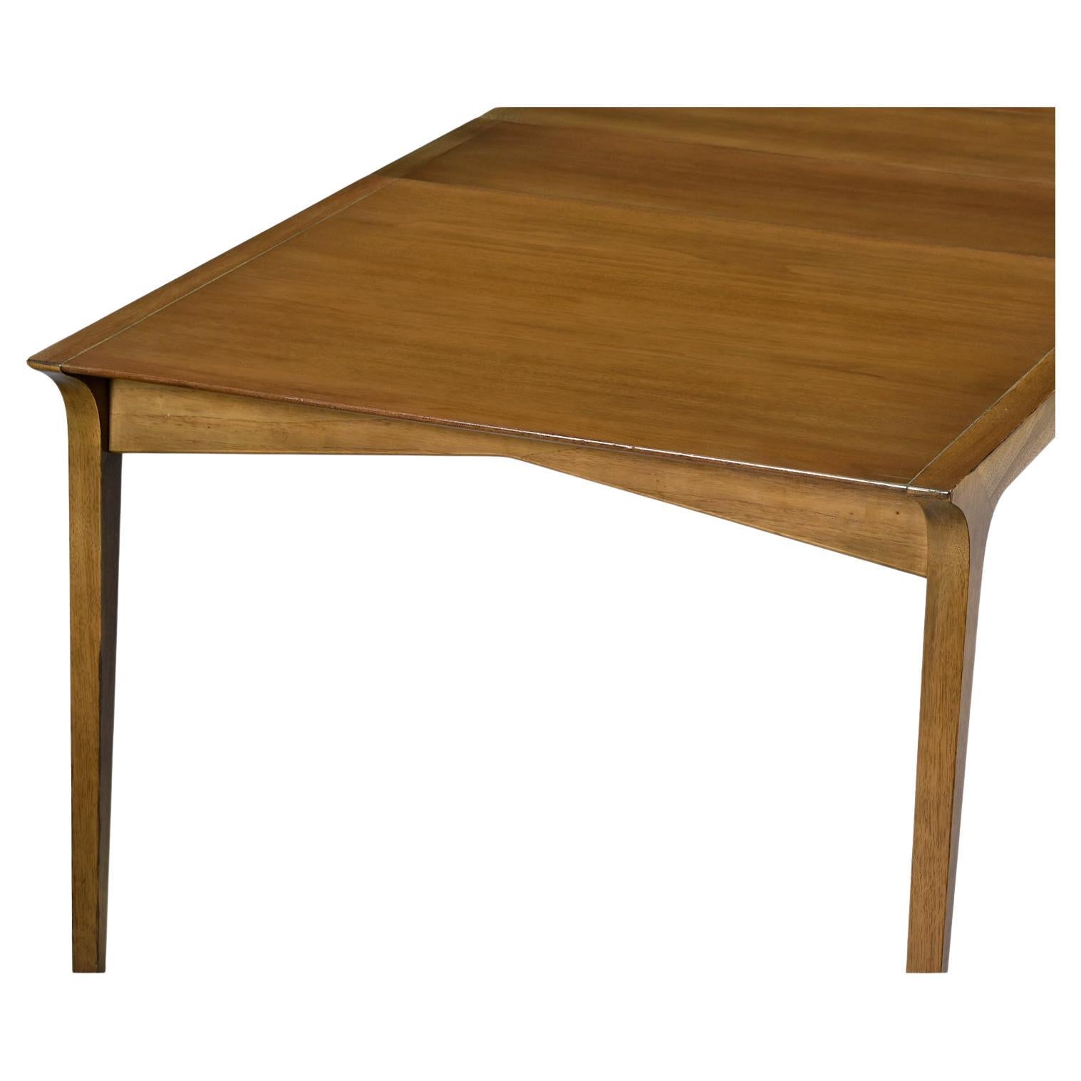 1950's Drexel Profile K44 Extending Dining Table by John Van Koert In Good Condition For Sale In Chattanooga, TN