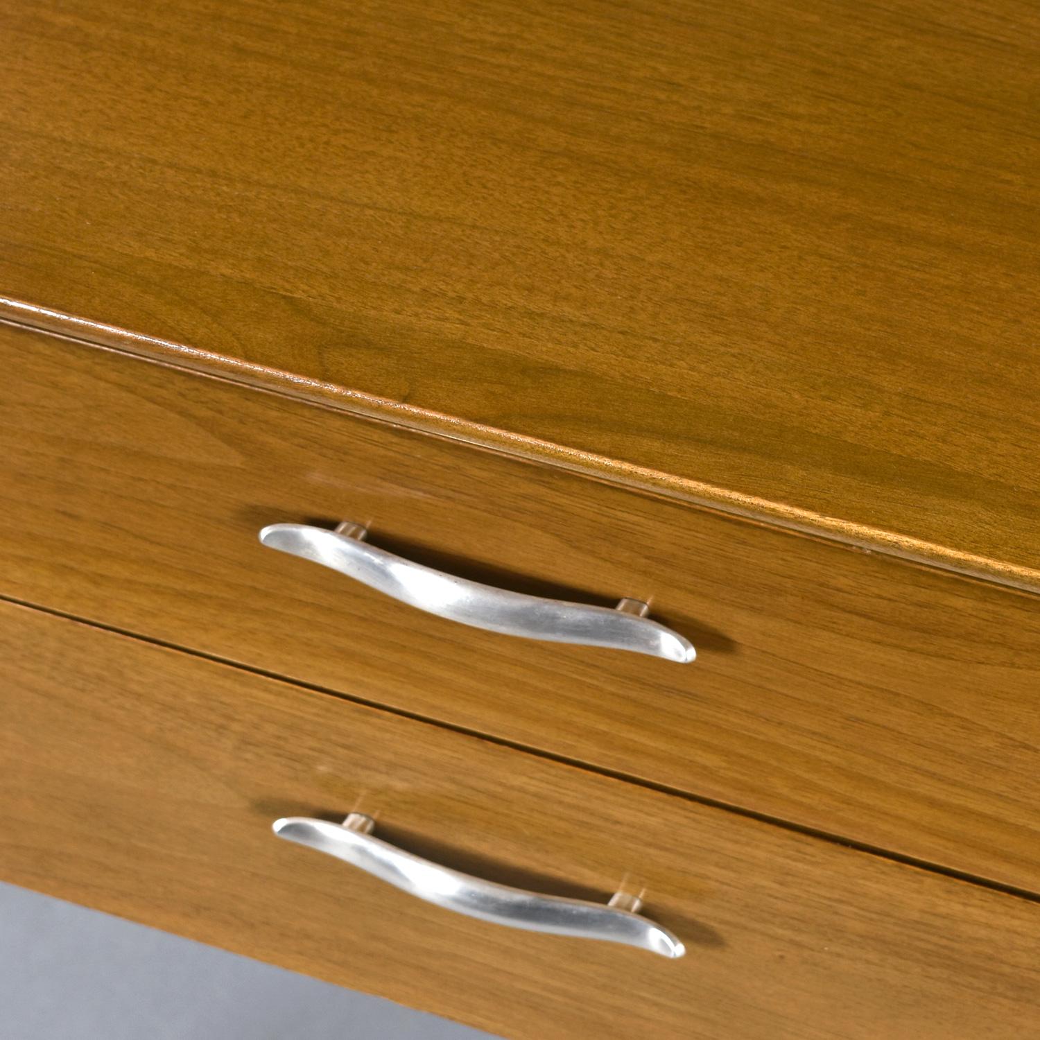 Mid-20th Century 1950's Drexel Profile K75 End Chest Bedside Lamp Tables by John Van Koert