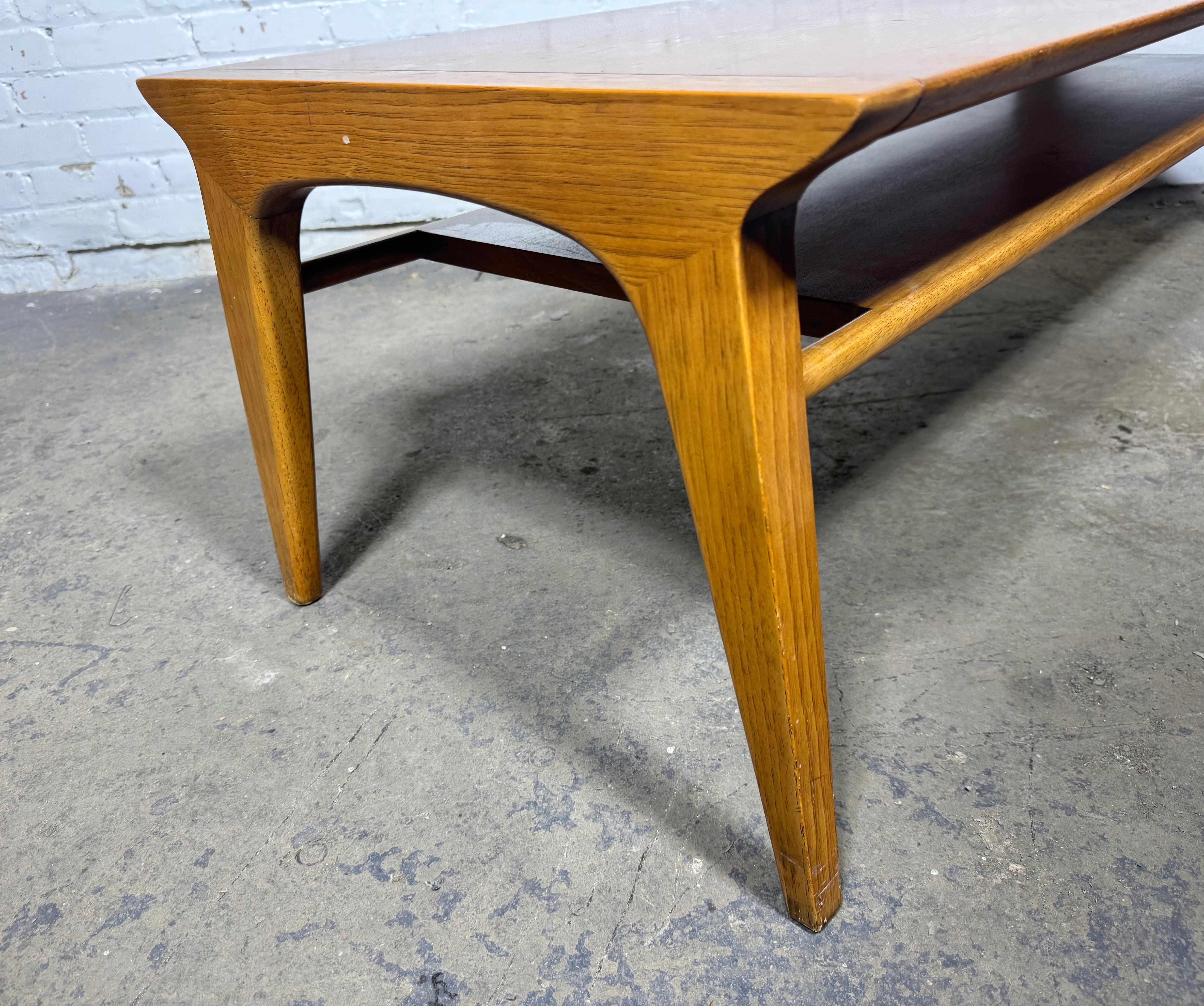 1950's Drexel Profile K92 Cocktail Coffee Table by John Van Koert For Sale 3