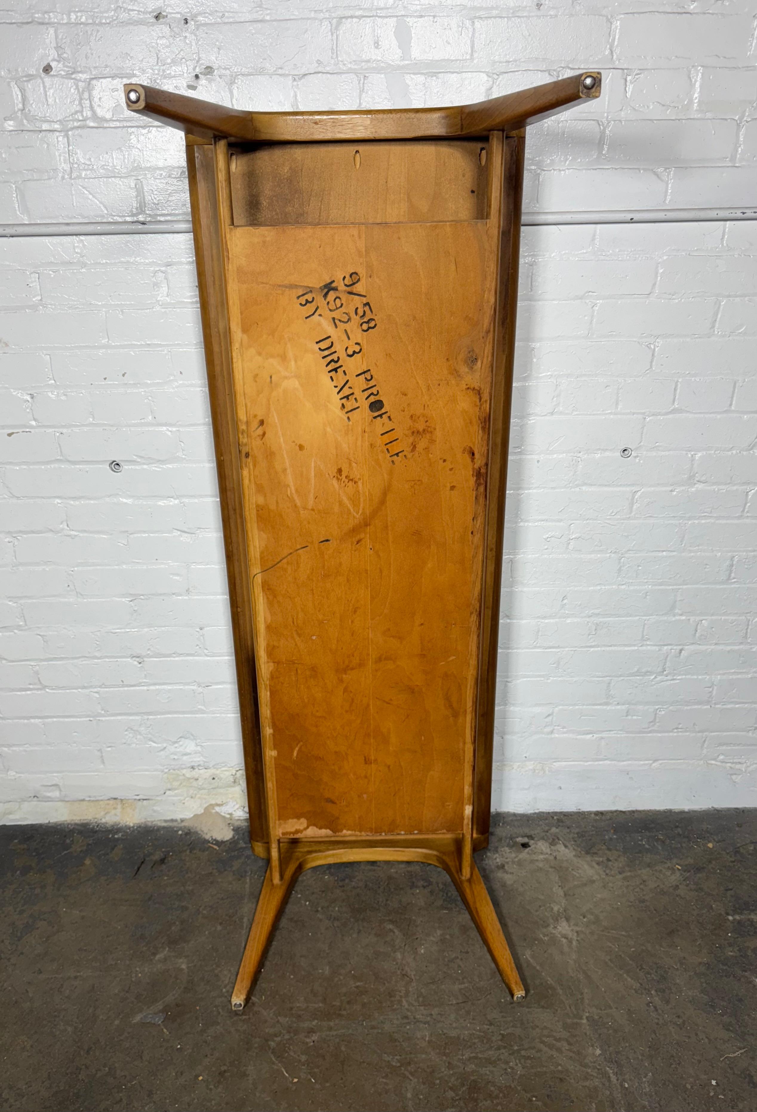 1950's Drexel Profile K92 Cocktail Coffee Table by John Van Koert For Sale 5