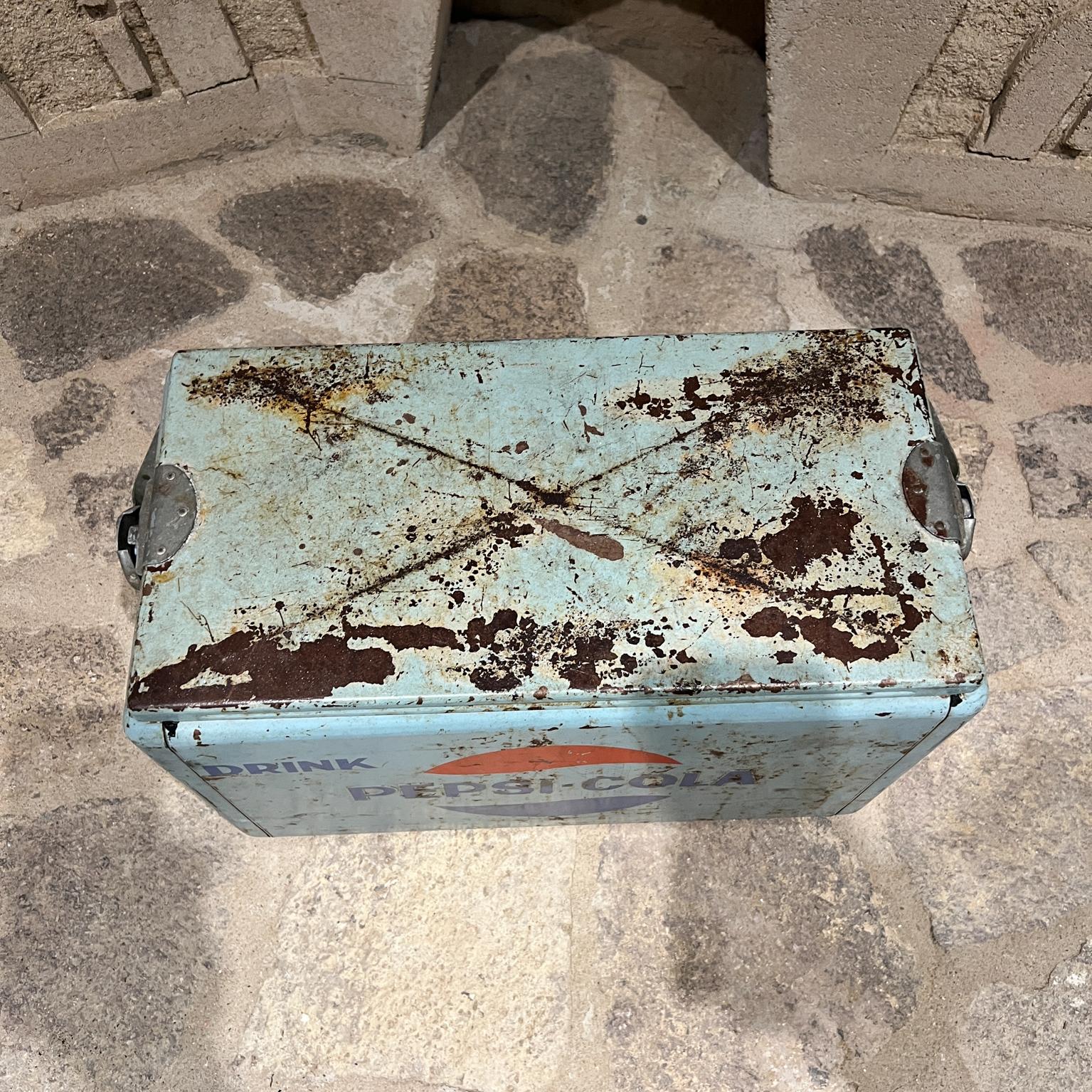 20ième siècle Glacière à boissons Pepsi Cola des années 1950 en vente