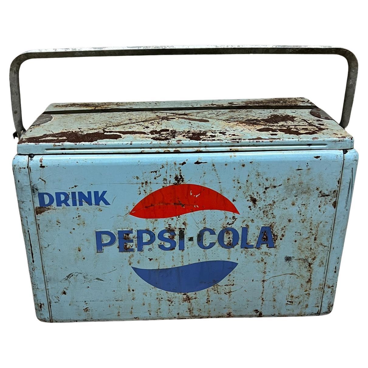 1950s Drink Pepsi Cola Ice Chest Cooler