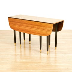 1950s Drop Leaf Dining Table by E Gomme