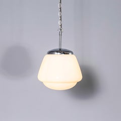 1950's Droplet Opaline Pendant Glass – 25cm