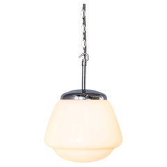 1950's Droplet Opaline Pendant Glass – 25cm