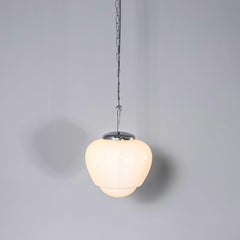 1950's Droplet Opaline Pendant Glass – 30cm