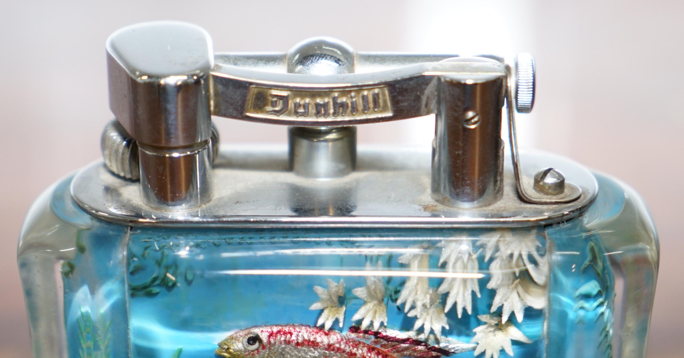 dunhill aquarium lighter for sale