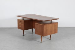 Bureau « Poly-Z » néerlandais des années 1950, de style « mid-century », par A.A. Patijn pour Zijlstra Joure