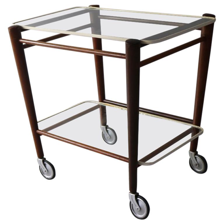 1950s Dutch Serving Trolley by Cees Braakman for Pastoe For Sale