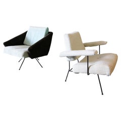 1950s Early Adrian Pearsall Chairs for Craft associates Rare MCM Mid century