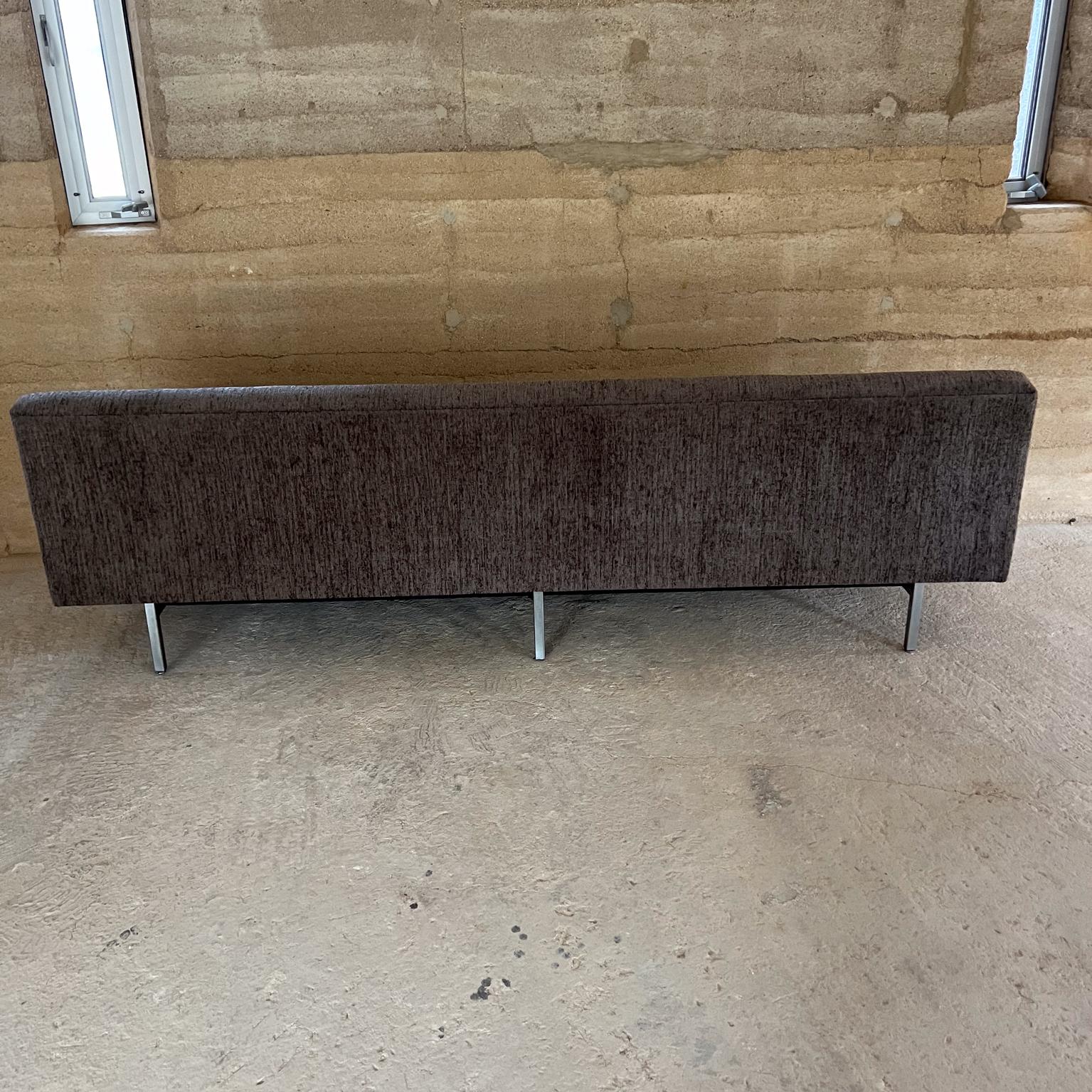 1950s Modern Gray Sofa George Nelson Herman Miller New Upholstery 5