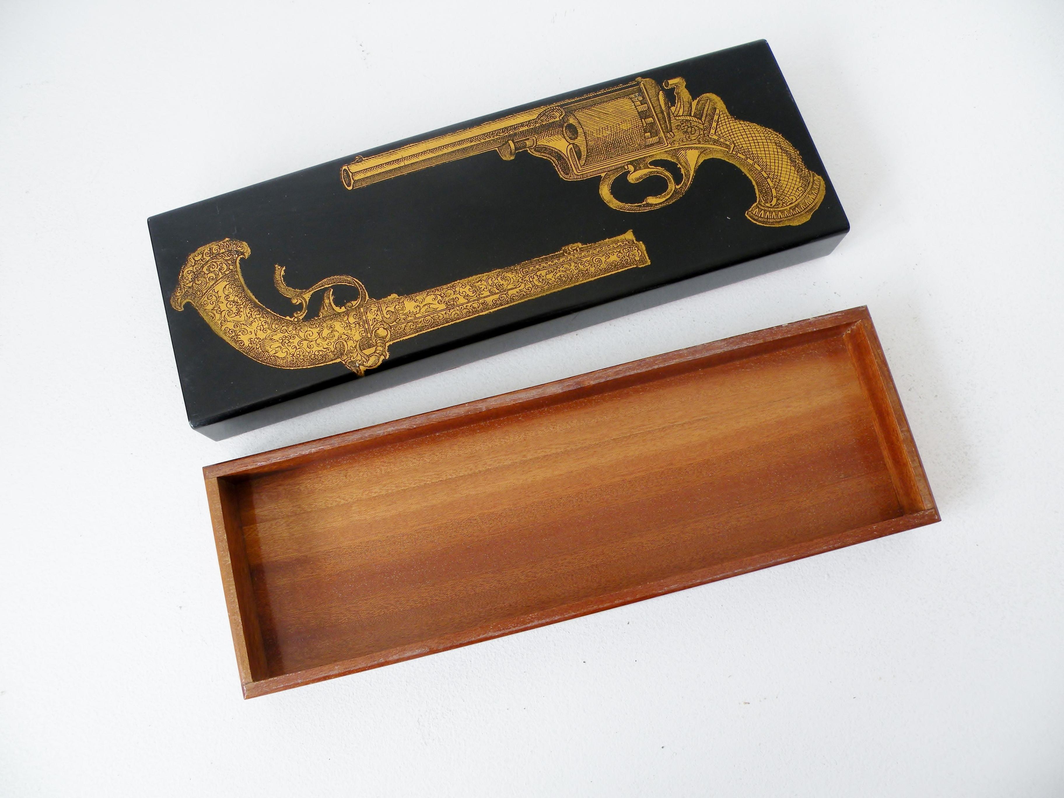 1950s Early Piero Fornasetti Dresser Trinket Box In Good Condition In Denver, CO