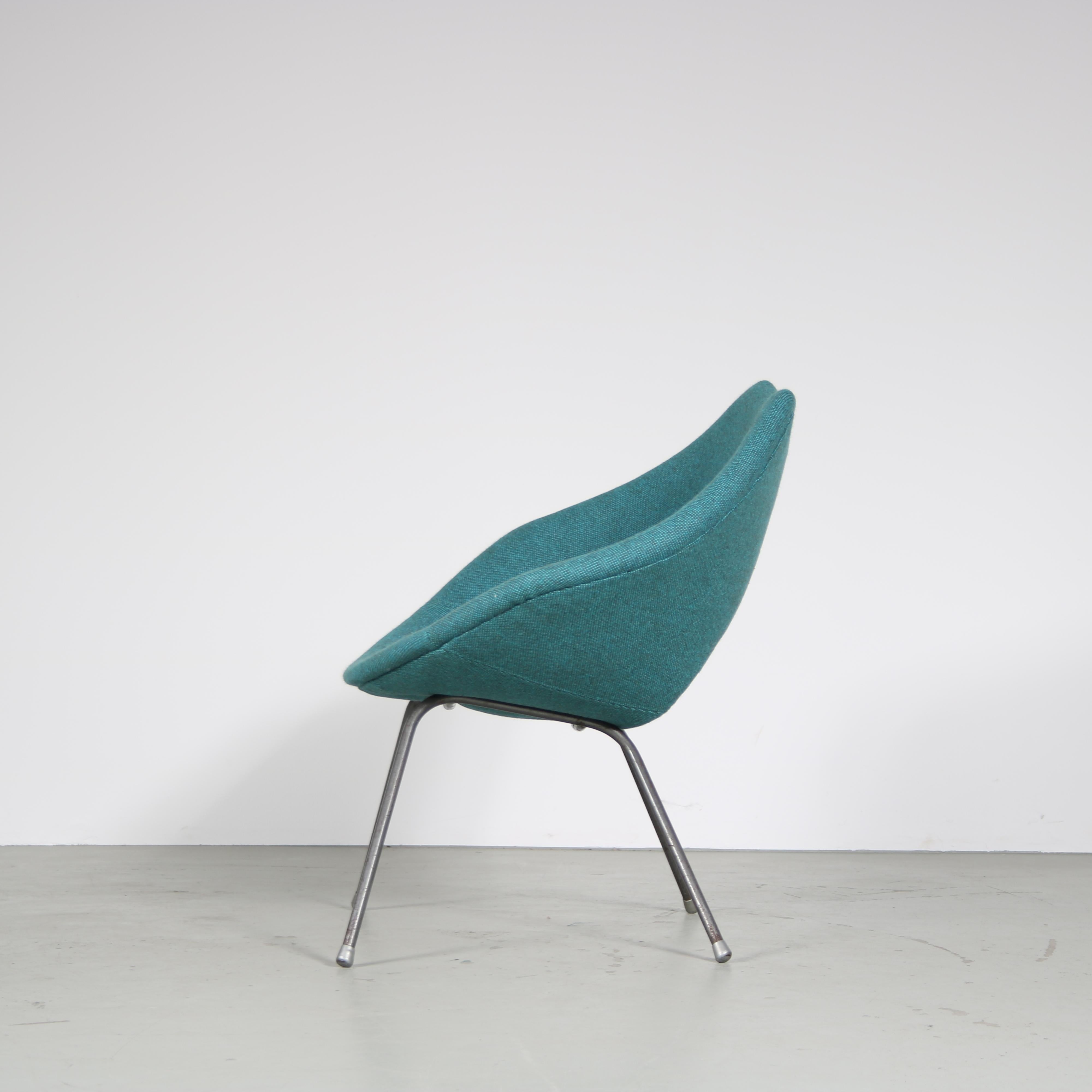 1950s Easy chair by Augusto Bozzi for Saporiti, Italy In Good Condition For Sale In Amsterdam, NL