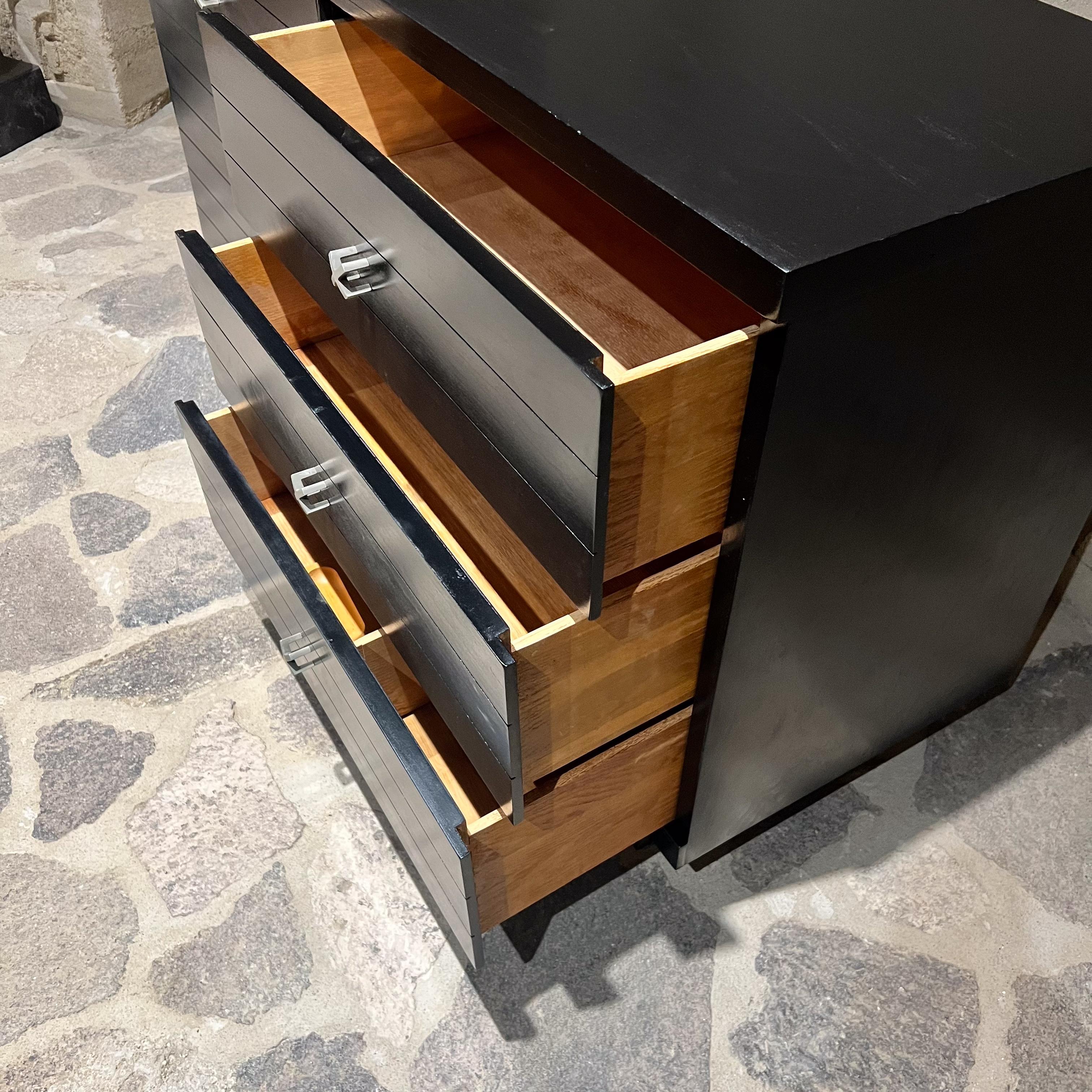1950s Ebonized Dresser attributed to Paul Frankl For Sale 6