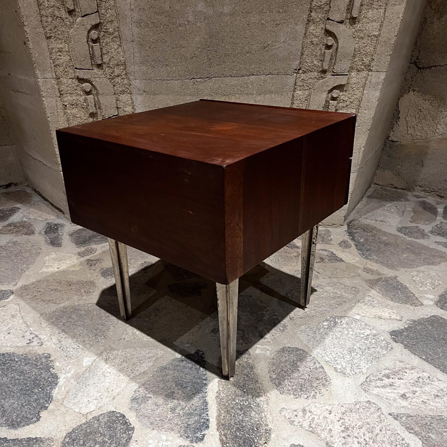 Mexican  1950s Edmond J Spence Cedar Side Table from Mexico For Sale