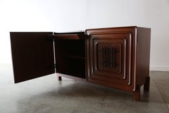 1950s Edmond Spence Mahogany Credenza for Industria Meublera Mexican Modernism