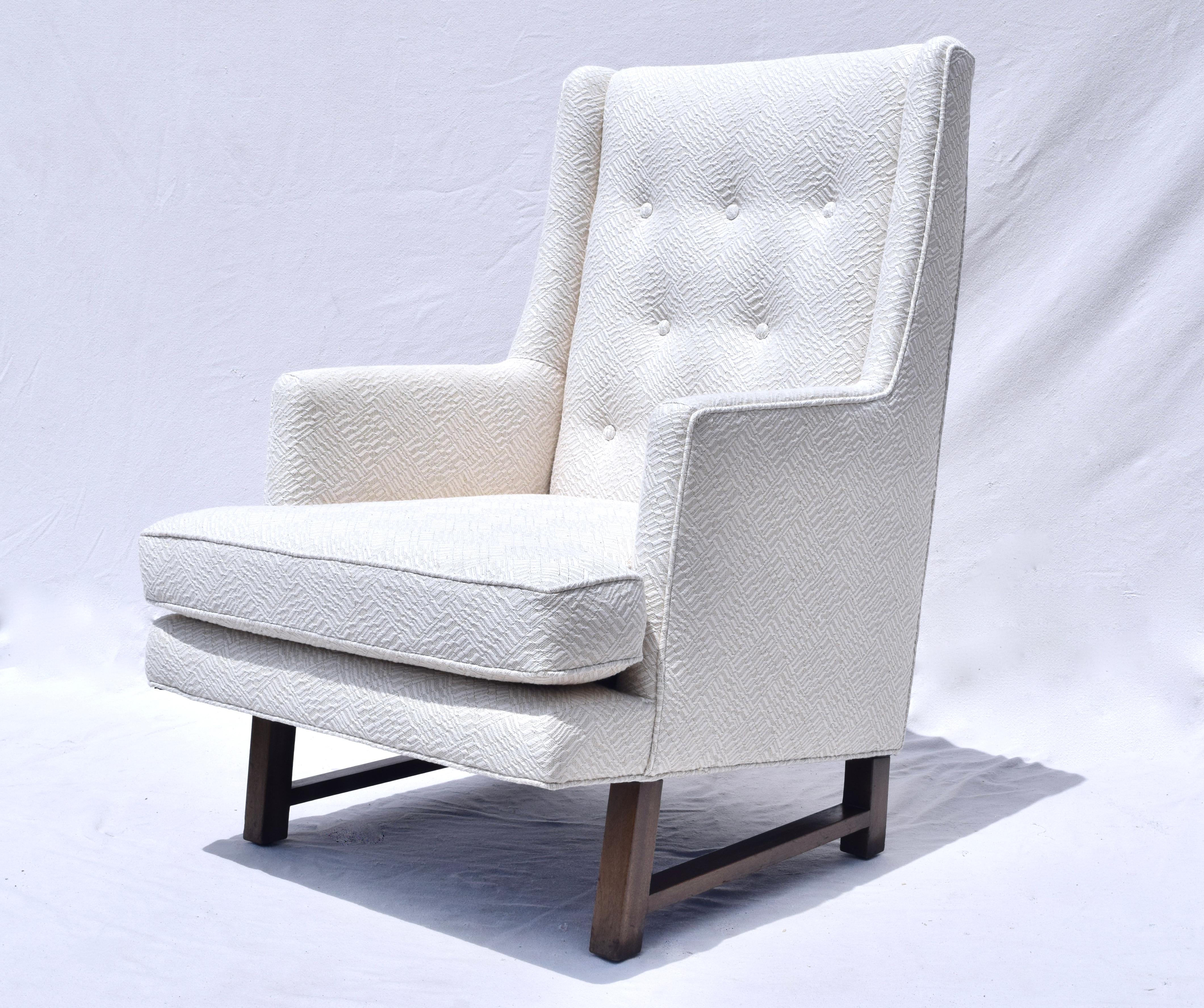 1950's Edward Wormley Dunbar Lounge Chair For Sale 4